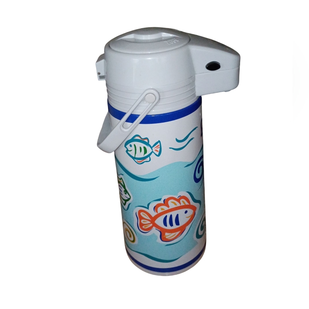 Pump Vacuum Dispenser Colorful Fish Design